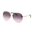 Ray-Ban Women's 11085M Sunglasses, Gold (Rose Gold), 60