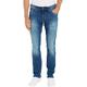 Tommy Jeans Herren Jeans Scanton Slim Stretch, Blau (Wilson Mid Blue Stretch), 27W / 30L