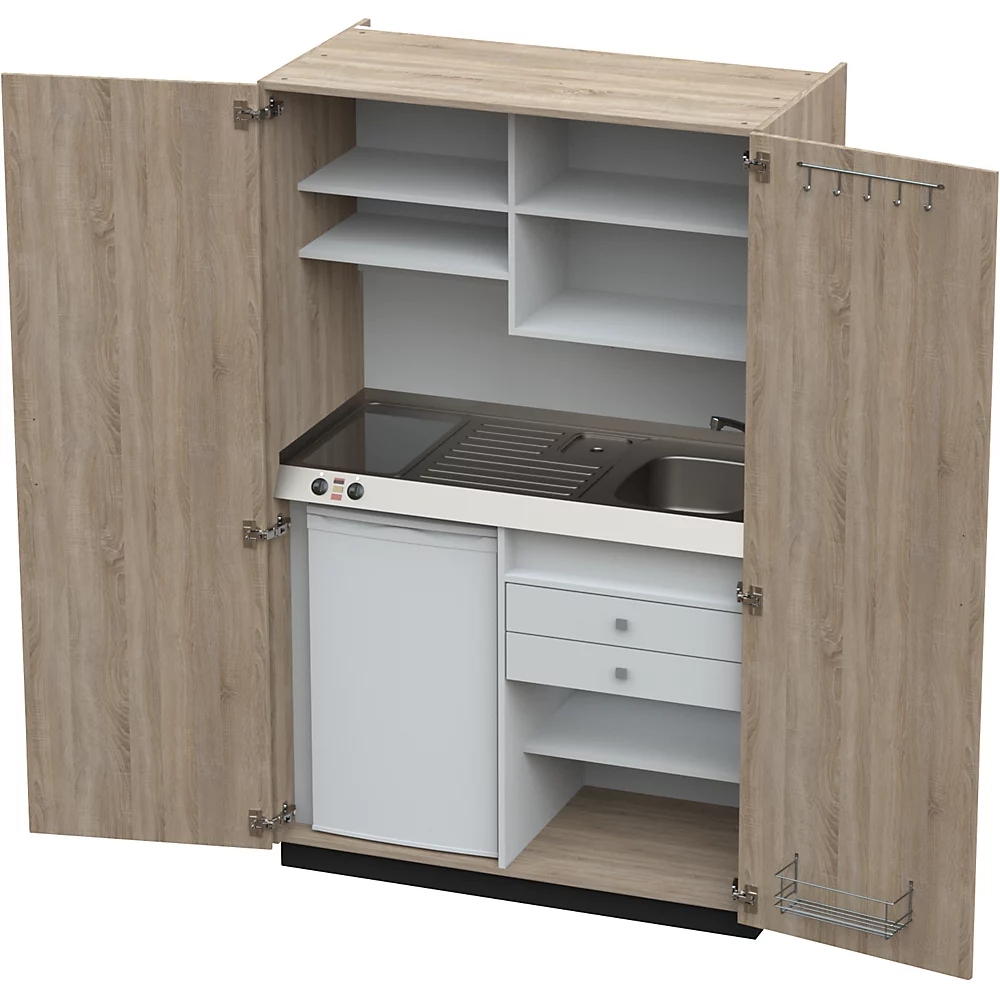 Module de cuisine avec portes battantes - kaiserkraft