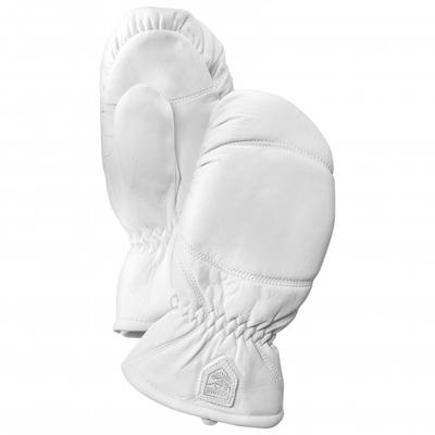 Hestra - Leather Box Mitt - Handschuhe Gr 4 grau/weiß