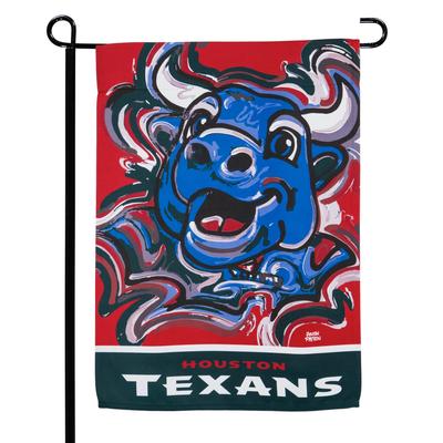 Houston Texans Double-Sided Justin Patten Garden Flag