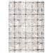 Gray/White 27 x 1.97 in Indoor Area Rug - 17 Stories Hartz Geometric Gray/Ivory Area Rug Polypropylene/Jute & Sisal | 27 W x 1.97 D in | Wayfair