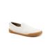 Women's Alexandria Loafer by SoftWalk in White Leather (Size 6 1/2 M)