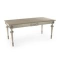 Zentique Bastian Desk in Brown/Gray | 31 H x 72 W x 36 D in | Wayfair LI-SH11-30-15