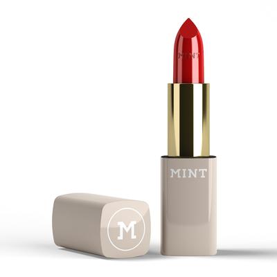 MINT by Dr. Mintcheva Lippenstift Nude Apricot Red Classic 3.2 g Dunkelrot Image