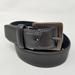 Columbia Accessories | Columbia Genuine Leather Belt Metal Buckle Size 38 | Color: Black | Size: Size 38