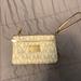 Michael Kors Bags | Michael Kors Wristlet | Color: Cream/Gold | Size: Os
