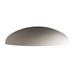 Orren Ellis Aireal 2 - Bulb 5" H Outdoor Flush Mount Ceramic in Brown | 5 H x 19 W x 4 D in | Wayfair 93438E829CE644B7BE0877C57DAB0617