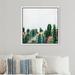 Oliver Gal Cactus Family Botanicals - Graphic Art on Canvas in Green/White | 12 H x 12 W x 1.5 D in | Wayfair 21266_12x12_CANV_WFL