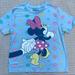 Disney Tops | Disney Minnie Leading Polka Dot Tee Size M | Color: Blue/Pink | Size: M