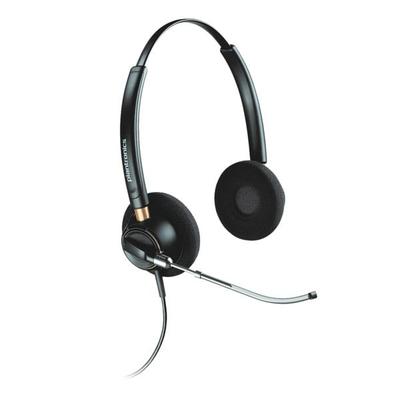 Headset »EncorePro HW520V« binaural QD schwarz, Plantronics