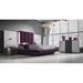 Orren Ellis Ahnia Solid Wood Upholstered Standard 4 Piece Bedroom Set Upholstered in Brown/Gray/Indigo | Full/Double | Wayfair