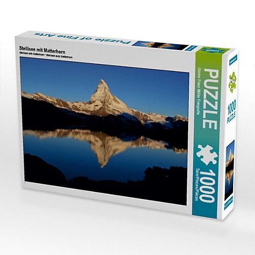 Puzzle Stellisee mit Matterhorn Foto-Puzzle Bild von Günter Franz Müller Fotografie Puzzle