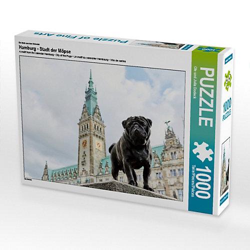 Puzzle Hamburg - Stadt der Möpse Foto-Puzzle Bild von Ole Dodeck Puzzle