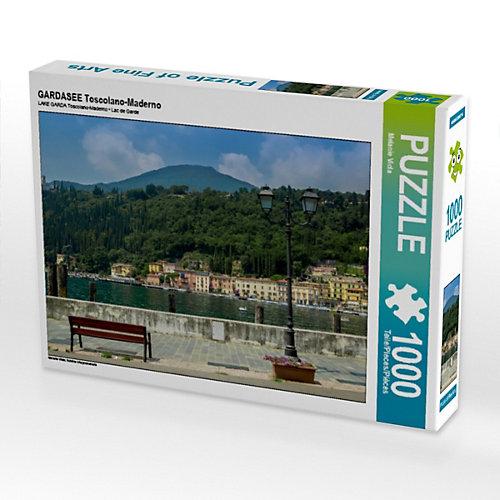 Puzzle CALVENDO Puzzle GARDASEE Toscolano-Maderno - 1000 Teile Foto-Puzzle glückliche Stunden Kinder