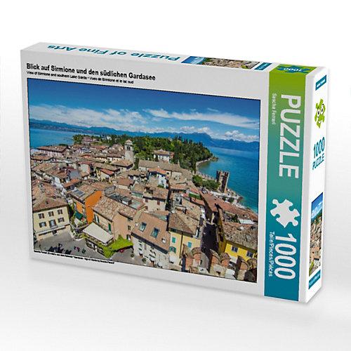 Puzzle Blick auf Sirmione und den südlichen Gardasee Foto-Puzzle Bild von Sascha Ferrari Puzzle