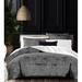 The Tailor's Bed Glamour Velvet Duvet Cover Set Velvet in Gray | Cal. King Duvet Cover + 2 King Shams | Wayfair CPP-GLA-GY-DN-CK