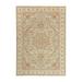 White 84 x 60 x 0.25 in Area Rug - My Magic Carpet Kenya Beige Oriental Flatweave Dark Khaki Area Rug Polyester | 84 H x 60 W x 0.25 D in | Wayfair