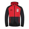 Liverpool FC Official Gift Mens Shower Jacket Windbreaker Black Red XXL