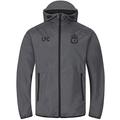 Liverpool FC Official Gift Mens Shower Jacket Windbreaker Peaked Hood Grey 3XL