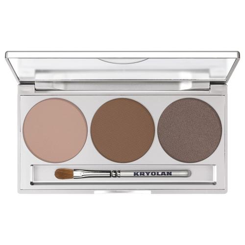 Kryolan - Eye Shadow Smokey Trio Lidschatten 7,5 g SMOKEY CARAMEL