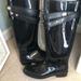 Coach Shoes | Coach Rain Boots | Color: Black/Gold | Size: 8