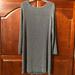 Michael Kors Dresses | Michael Kors Gray Long Sleeve Dress. Size Large. | Color: Gray/Silver | Size: L
