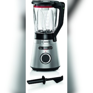 Bosch Serie 4 MMB6382M Mixer Tischplatten-Mixer 1200 W Schwarz, Edelstahl Image