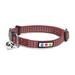 Marsala Brown Reflective Safety Buckle Removable Bell Kitten or Cat Collar