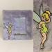 Disney Accents | Disney World Tinkerbell Pic Frame Purple Faux Fur | Color: Green/Purple | Size: Os