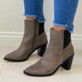 Anthropologie Shoes | Gunmetal Genuine Leather Western Chelsea Ankleboot | Color: Gray/Silver | Size: Various