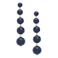 Kate Spade Jewelry | Kate Spade Golden Girl Bauble Drop Earrings | Color: Blue/Gold | Size: Os