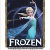 Disney Bedding | Frozen ‘Queen Of Ice’ Woven Tapestry Throw Blanket | Color: Blue/White | Size: Os