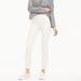 J. Crew Pants & Jumpsuits | J. Crew Martie Slim Crop Pant In Bi-Stretch Cotton | Color: Cream/White | Size: 4