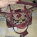 Coach Bags | Authentic Coach, Purse, Red/Tan, Used | Color: Red/Tan | Size: Medium