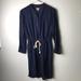 J. Crew Dresses | J Crew Navy Rope Shirt Dress Xxs Nwt | Color: Blue | Size: Xxs