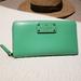 Kate Spade Bags | Kate Spade Zip Around Wallet | Color: Green | Size: Os