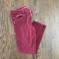 American Eagle Outfitters Jeans | Ae Hi-Rise Jegging Next Level Stretch Burgundy | Color: Purple/Red | Size: 10
