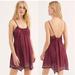 Free People Dresses | Free People Vivi Embellished Slip Dress | Color: Purple/Red | Size: M