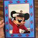 Disney Wall Decor | Disney Cruise Line Framed Captain Mickey | Color: Blue/Red | Size: 9 1/4” X 6 1/4”