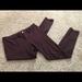 American Eagle Outfitters Jeans | Aeo | Burgundy Jeggings | Color: Red | Size: 6