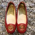 Michael Kors Shoes | Mk Ballet Flats | Color: Red | Size: 6.5