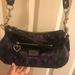 Coach Bags | Coach Purple Leopard Print Handbag | Color: Black/Purple | Size: Os