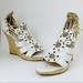 Michael Kors Shoes | Michael Kors Sangria Wedges - White/Vacchetta | Color: White | Size: 10