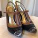 Coach Shoes | Coach T-Strap, Block Wooden Heel | Color: Black/Brown | Size: 7