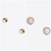 J. Crew Jewelry | J.Crew Gold Pyramid Stud Earrings Pink Earrings | Color: Gold/Pink | Size: Os