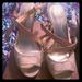 Coach Shoes | Coach Ivory And Tan High Heels. | Color: Cream | Size: 8.5