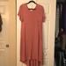 Lularoe Dresses | Lularoe Carly Dress | Color: Pink | Size: M