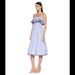 Kate Spade Dresses | Nwt Kate Spade Ny Daisy Embroidered Patio Dress | Color: Blue/White | Size: L