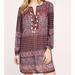 Anthropologie Dresses | Anthropologie One September Vella Tunic Dress | Color: Purple/Red | Size: Xs